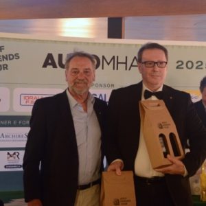 Sergio ritira i premi della 1^ coppia Cat Soci e Amici